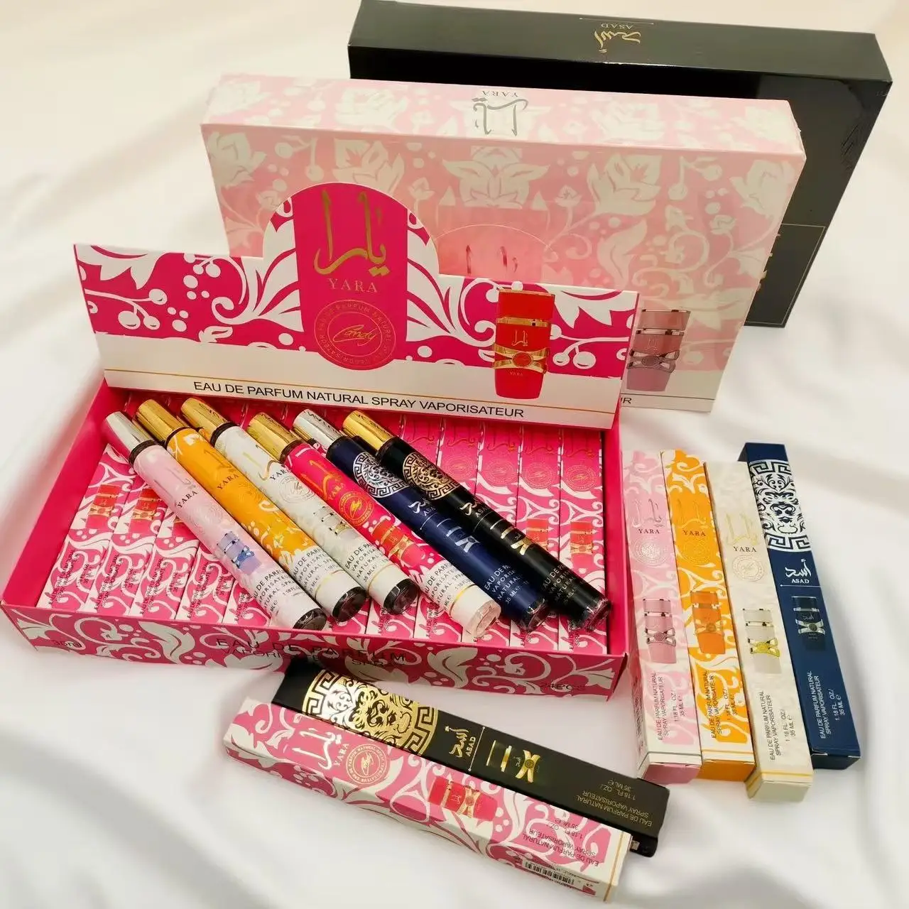 Perfumes de madera árabe, fragancia duradera en aerosol, perfume floral, desodorantes de colonia de larga duración, regalos de alta calidad, tubo de ensayo pequeño