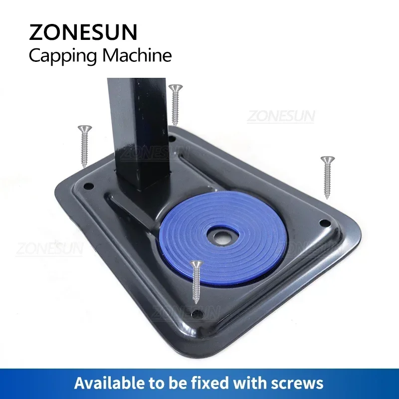ZONESUN Manual Beer Bottle Capping Machine Crown Cap Sealing Machine Soda Capper