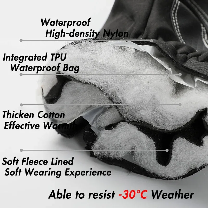 Waterproof Riding Glove Rain Proof Outdoor Men Women Windproof Touch Screen Sport Glove Riding Hiking Motorcycle Gloves