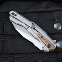 KS 2095 Folding Pocket Knife Portable Military Tactical Knives Outdoor Camping Tourist Combat Hunting Small Knife Utility Tool