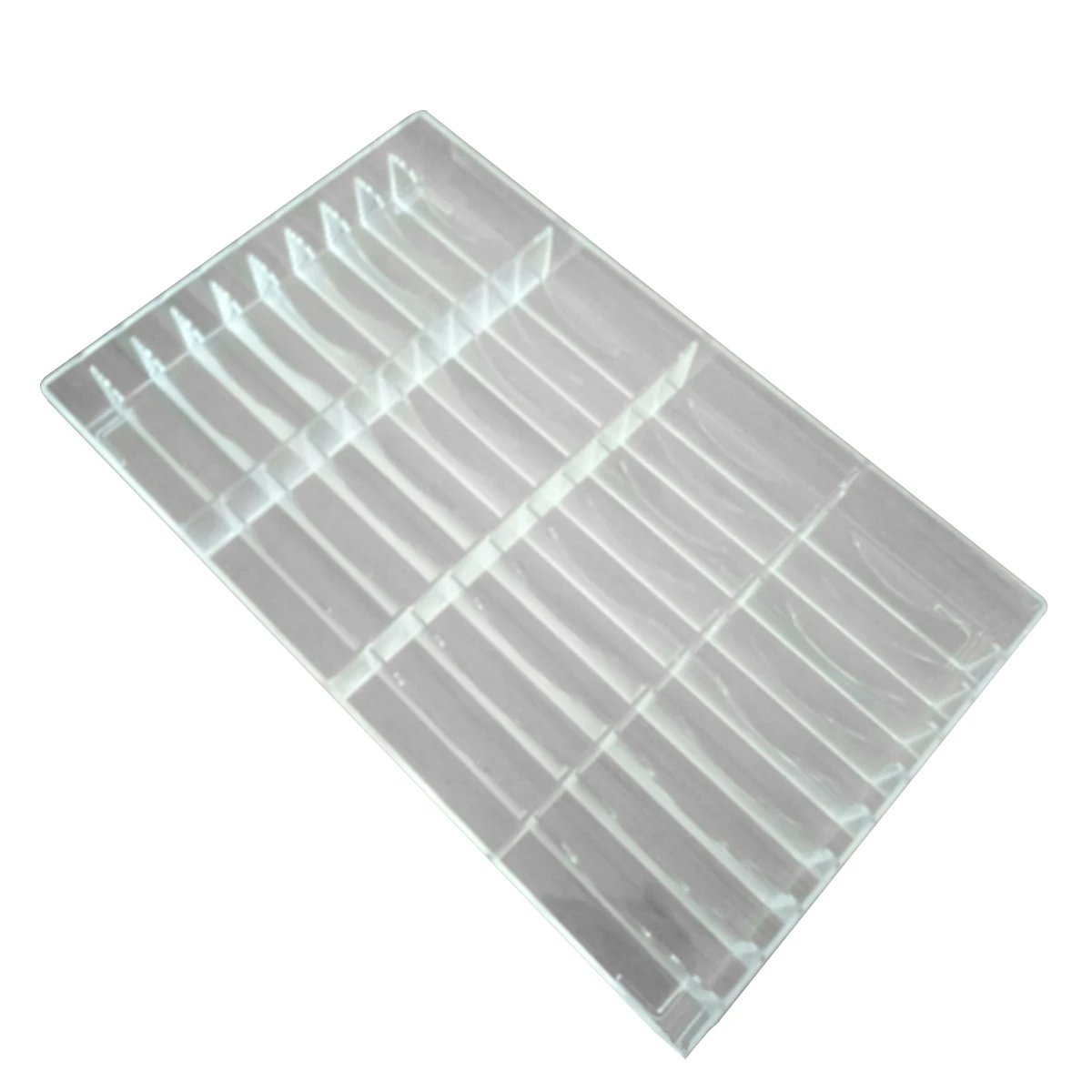 

40 Grid Powder Display Acrylic Storage Box Transparent ganizer Drawer Eye Vanity Storage Solution