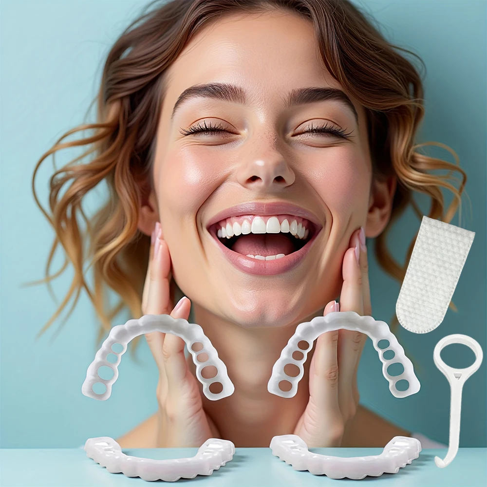 

Beginner Easy Wear Teeth Veneers, Instant Smile Design, One second wear without learning skills H2931