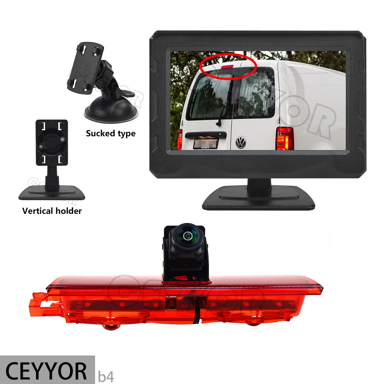 

3Suitable for the brake lights, reversing camera and 4.3-inch display of Volkswagen Kadett models from 2013 to 2015.