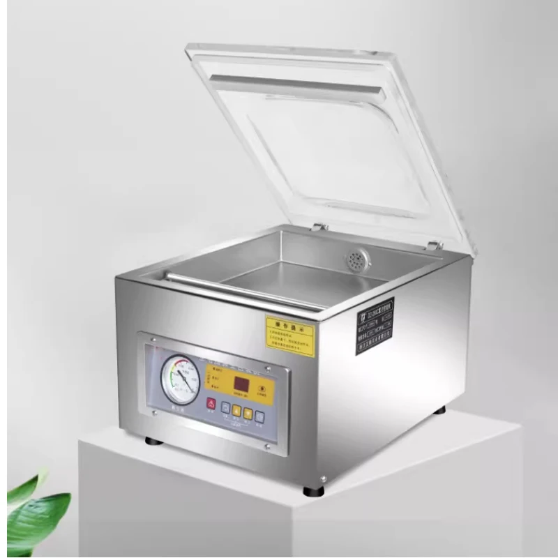 Automatic Vacuum Packaging Sealer Commercial Wet and Dry Food Vacuum Sealer Dual-purpose Fresh-keeping Plastic Sealing Machine