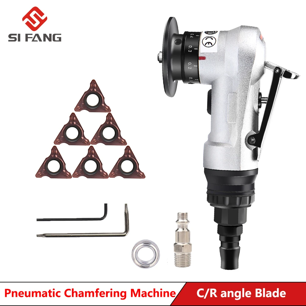 Pneumatic Chamfering Gun Chamfering Tool Air Mini Grinder Deburring Beveling Trimming Machine For Metal Repair