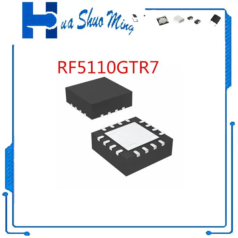 

5PCS/LOT RF5110GTR7 RF5110G RF10G RF5110 QFN16