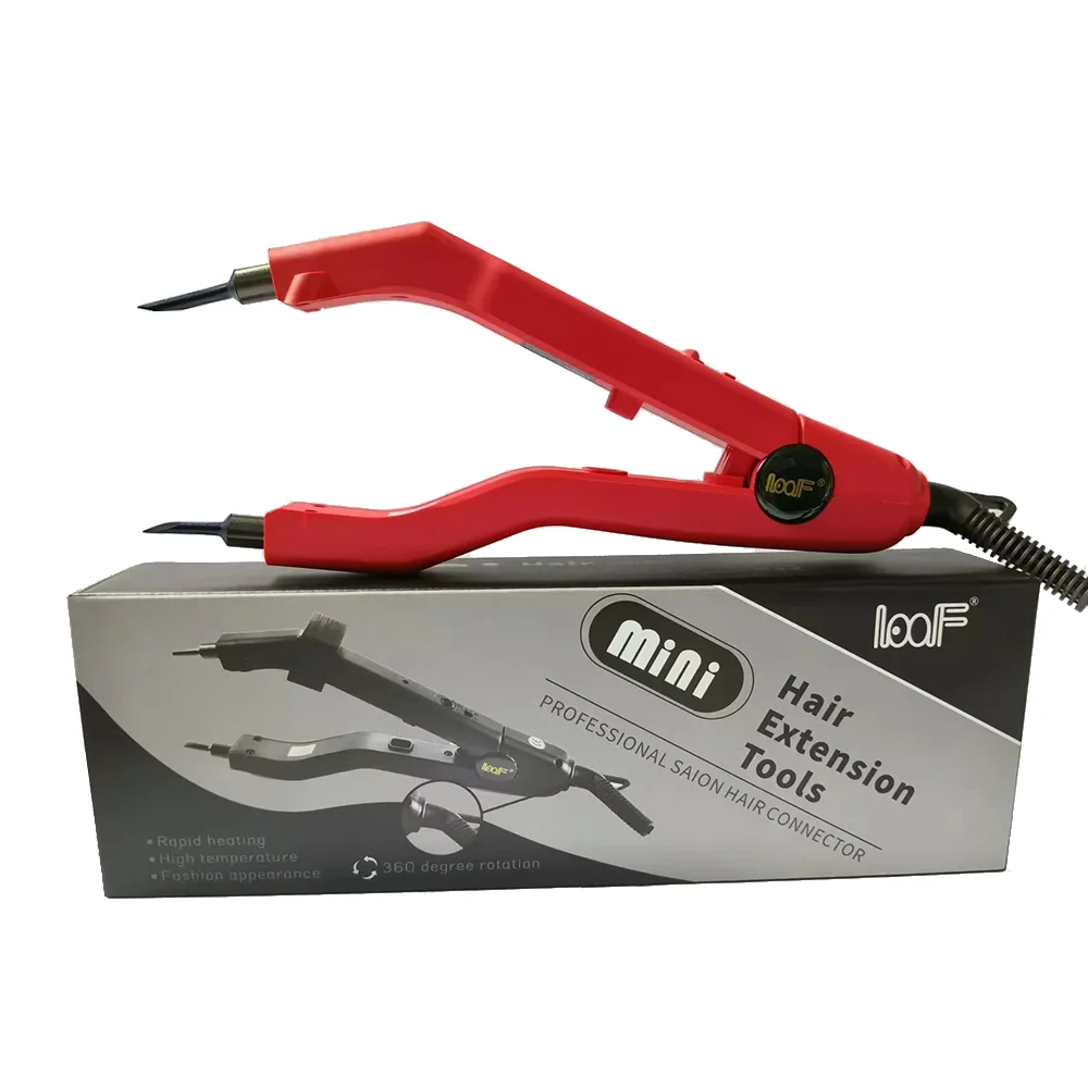 609C Multi-Color Mini Traceless Keratine Hair Extensions op hoge temperatuur voor dameskappers