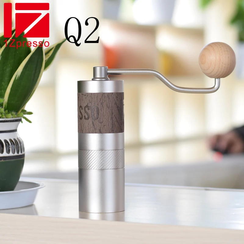 1Zpresso Q2 MINI Manual Coffee Grinder Portable coffee mill 7 core burr Easy disassembly for cleaning 420stainless steel burr