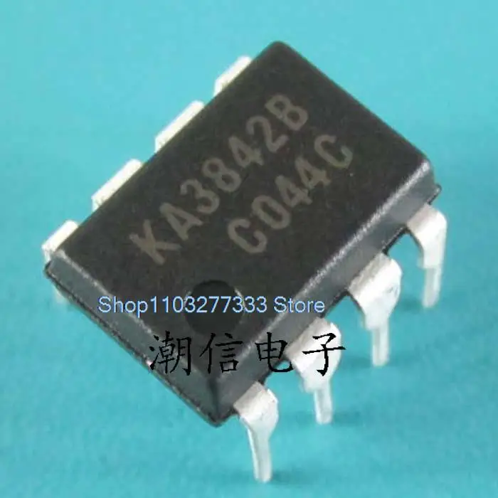 

10PCS/LOT KA3842B KA3842 DIP-8