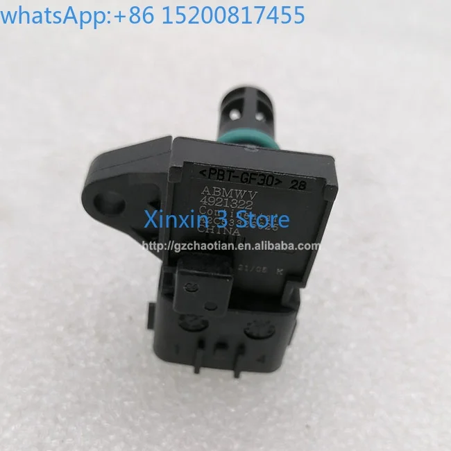 Machine parts temperature sensor diagram intake pressure sensor 4921322