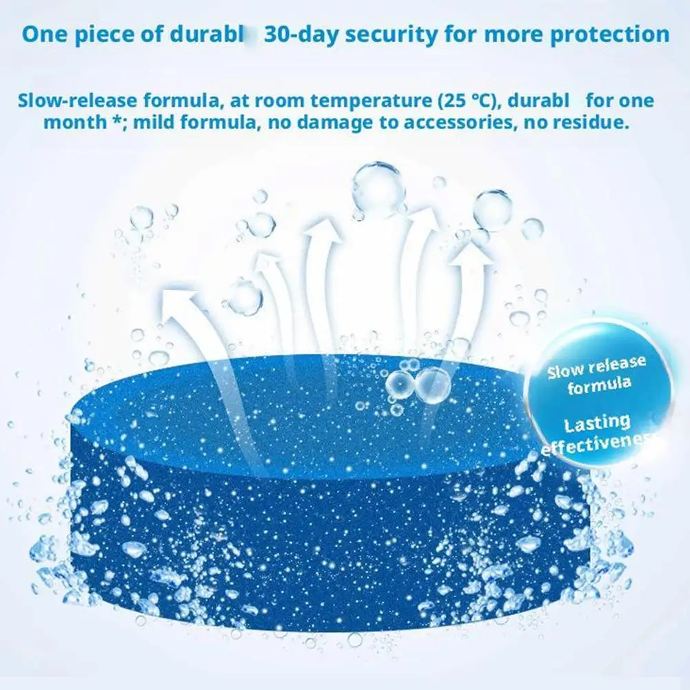 1/2/3/4/5/10/20Pcs Toilet Bowl Cleaner Tablets Automatic Toilet Tank Cleaners for Deodorizing Descaling Lasting Against Tough view 5