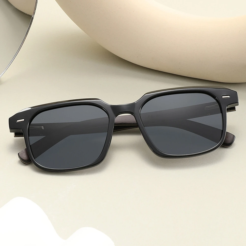 Shinycoo marca de luxo cross border arroz prego polarizado óculos de sol camada de madeira high end óculos de sol de bambu e madeira