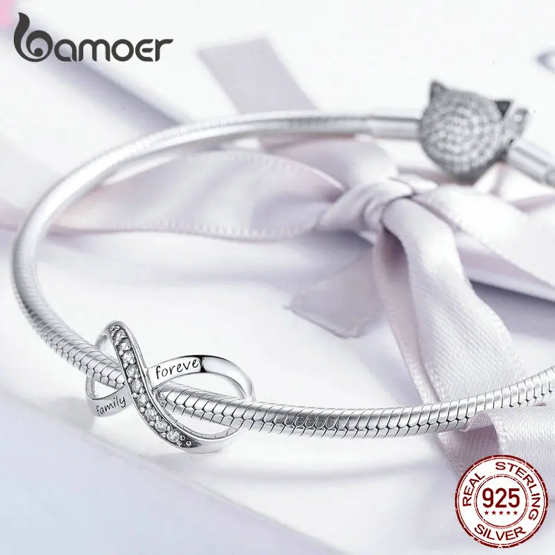 Bamoer Authentic 925 Sterling Silver Dream Catcher Pendant fit Charm Bracelet or Necklace Moon Charms DIY Making Jewelry Gift