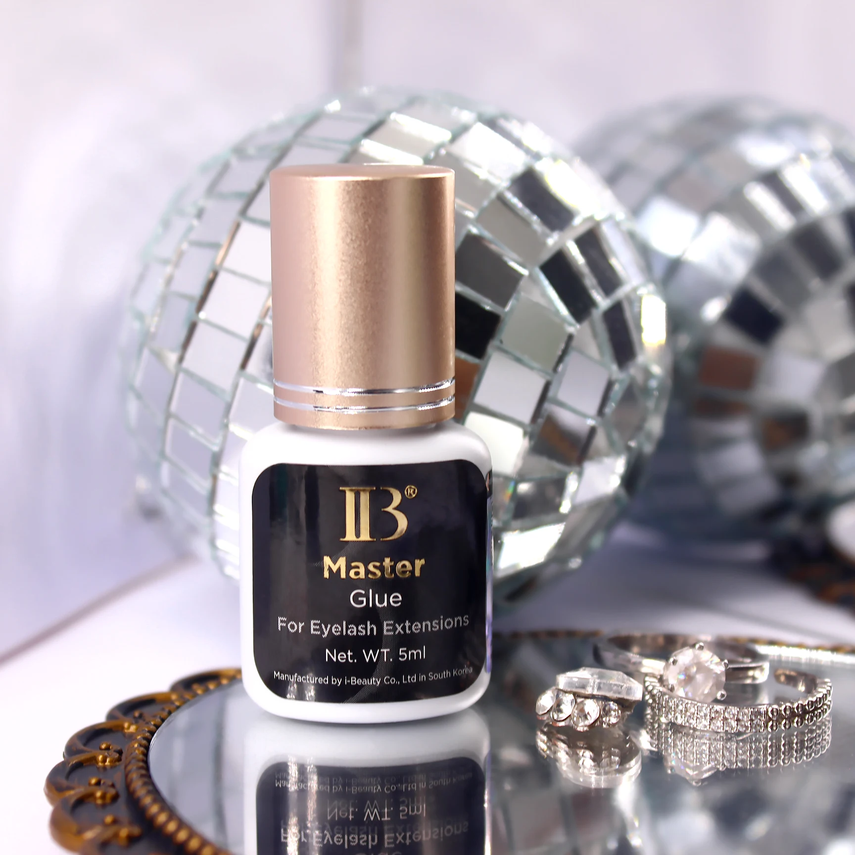 IB 마스터 글루 5병 0.5초 속건 한국 정품 아이뷰티 인조 속눈썹 접착제 속눈썹 연장용 접착제 5ml 메이크업