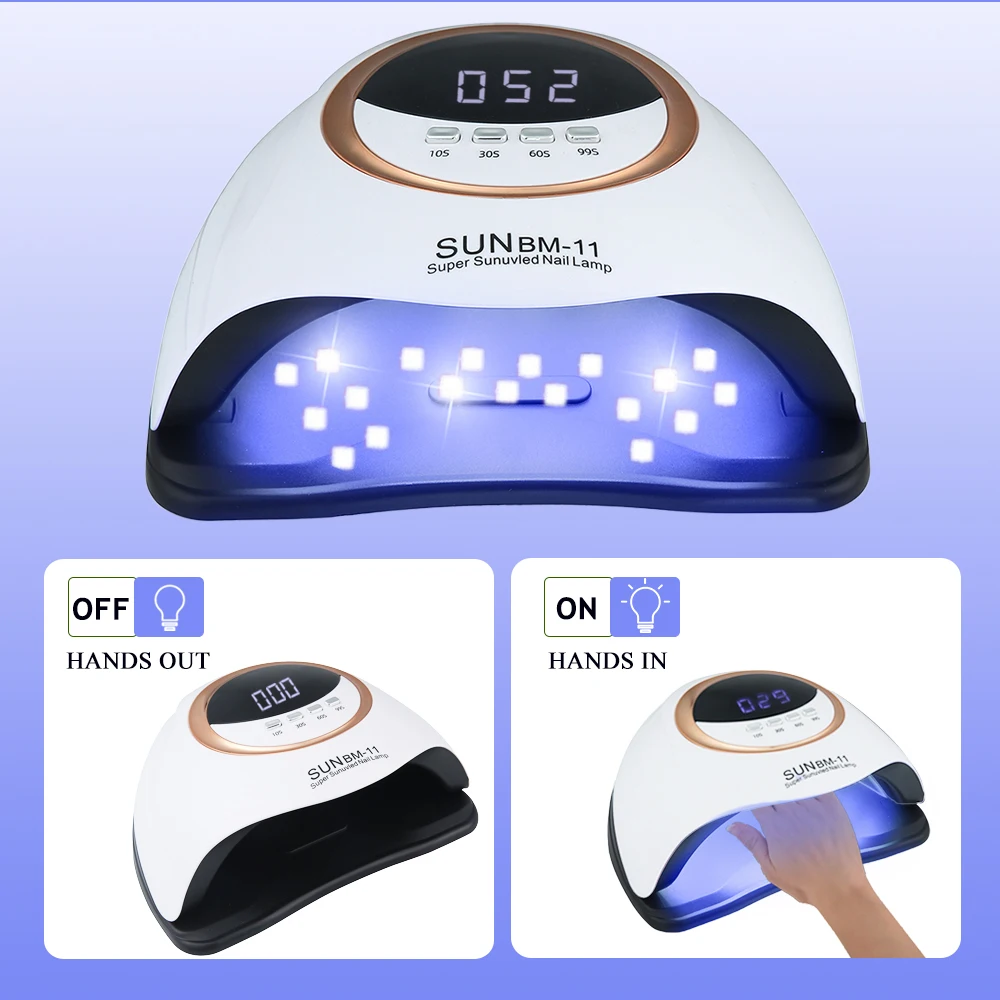 Professional 66 LEDs UV LED โคมไฟเล็บสําหรับเจลบ่ม,เซ็นเซอร์อัตโนมัติโคมไฟเล็บ, home Salon ทําเล็บมือเล็บเท้าเครื่องมือ