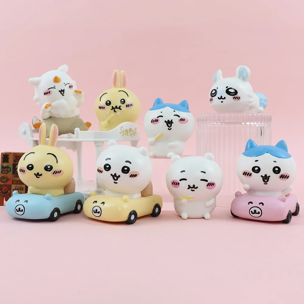 

Miniso New Usachi Jiikawa анимированная модель персонажа из мультфильма, украшения ручной работы, статуи кукол, настольные украшения, подарки