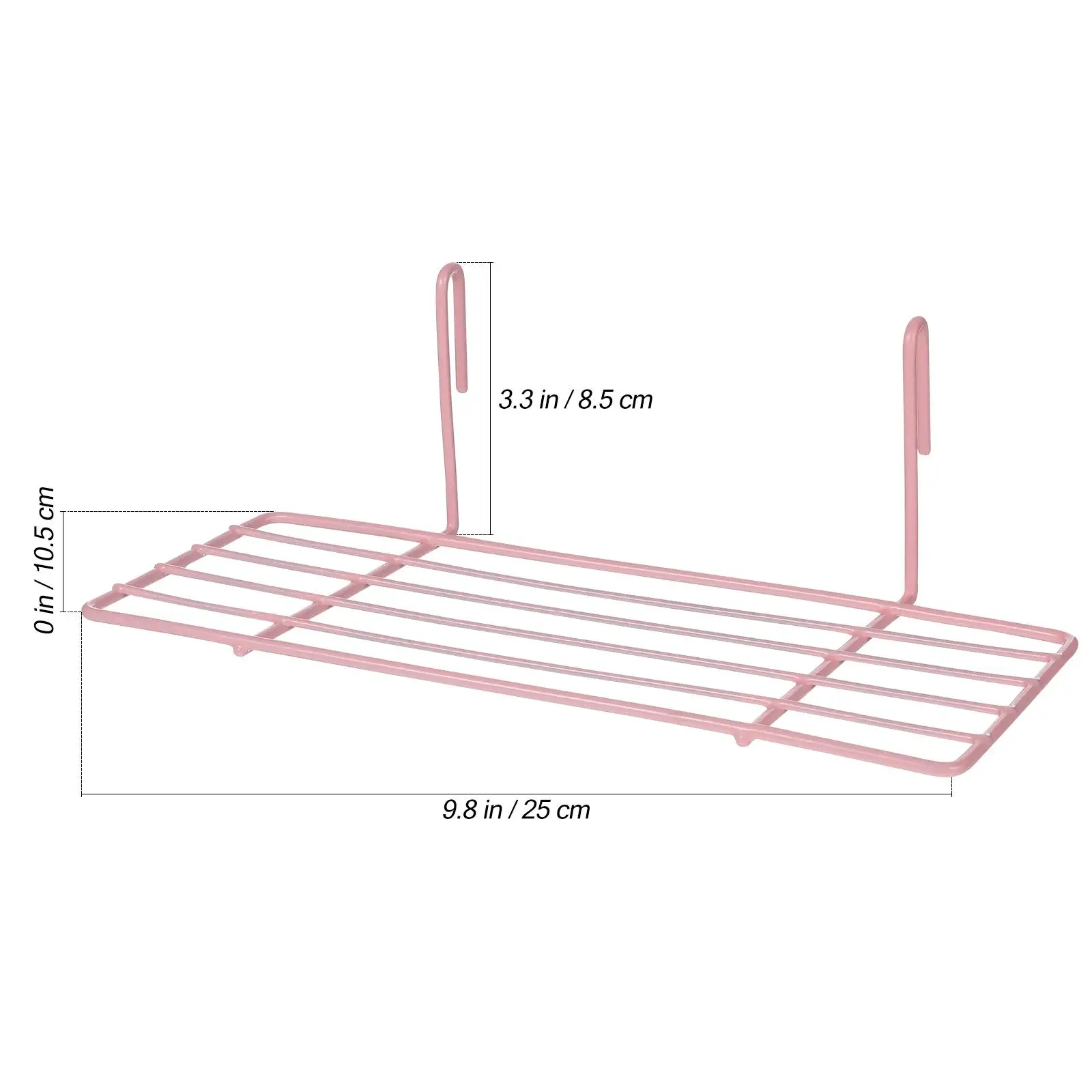 새장에 대한 Perches 앵무새 새장 핑크 장식 그리드 철 벽 선반 액세서리 장식 애완 동물