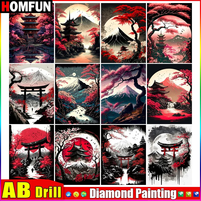 HOMFUN AB Diamond Painting 