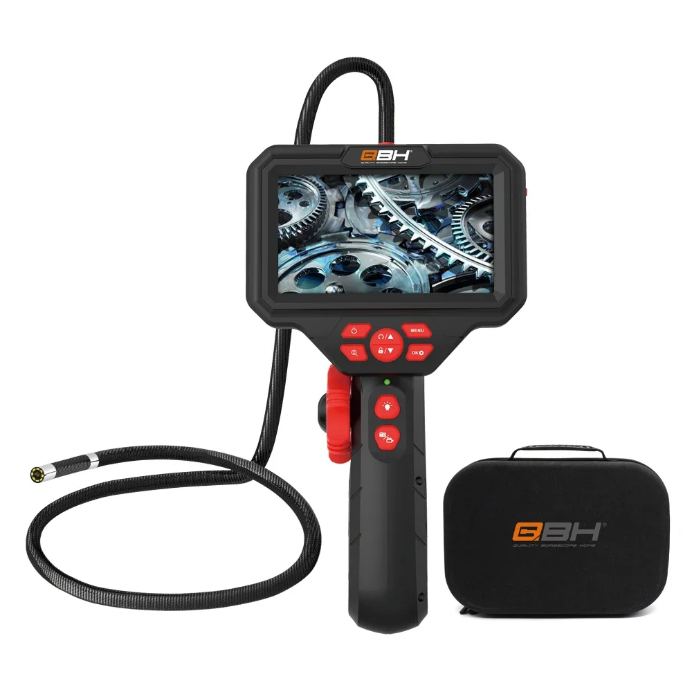 diagnostic tool 5.0 inch HD screen borescope ip67 waterproof endoscope  android PC code reader inspection  borescopy