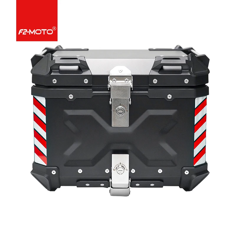 

Modification 45L-X Black Carrier Box Aluminum Alloy Top Box for Motorcycle Tail