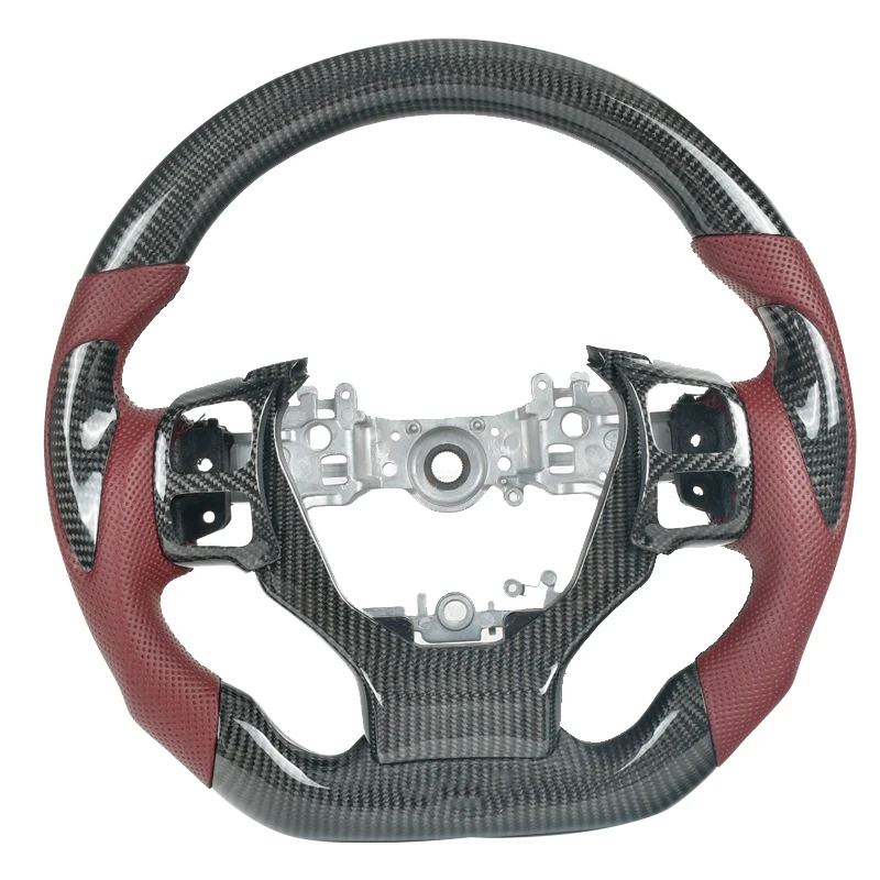 

ZJZ заводские аксессуары для салона автомобиля, руль из углеродного волокна для Lexus IS200 ISF250 IS300 IS350 ISF RCF F Sport