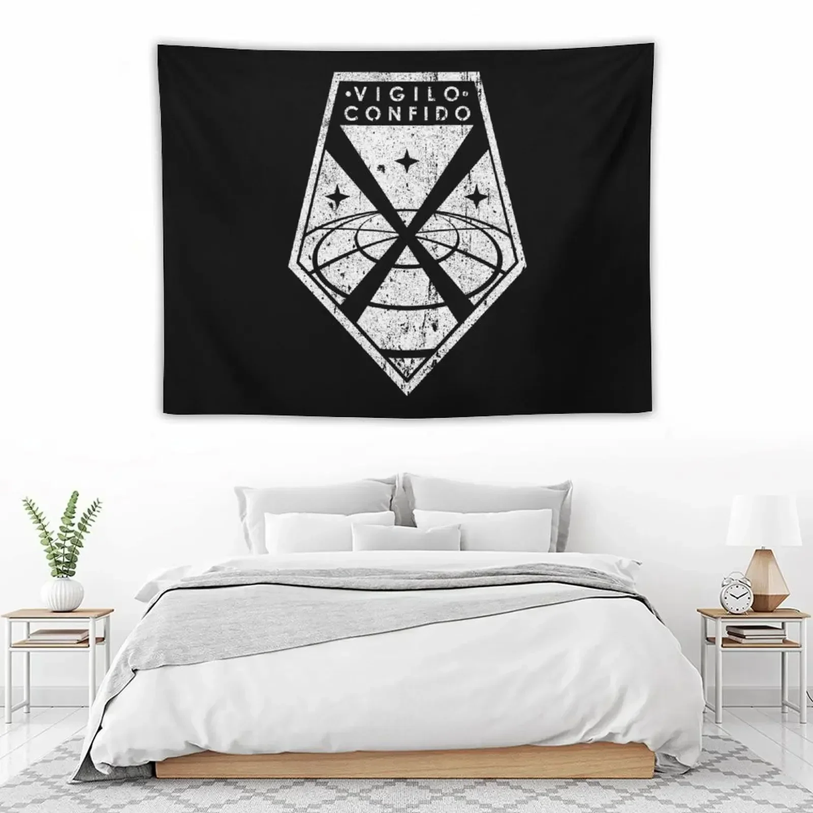 

Vigilo Confido (Variant) Tapestry Home Decoration Accessories Decor For Room Tapestry