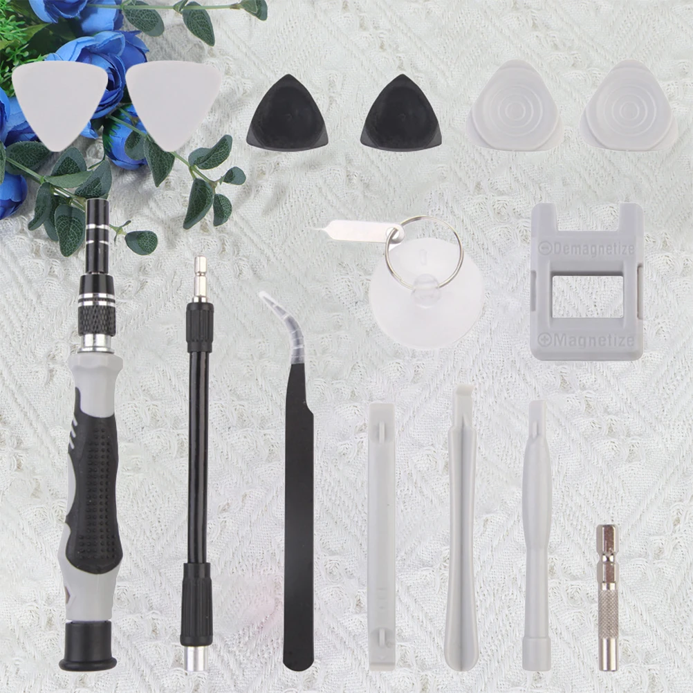 

1 set Screwdriver Kit Durable Non Slip Handle Multi Function Tools For Phone Appliances Maintenance
