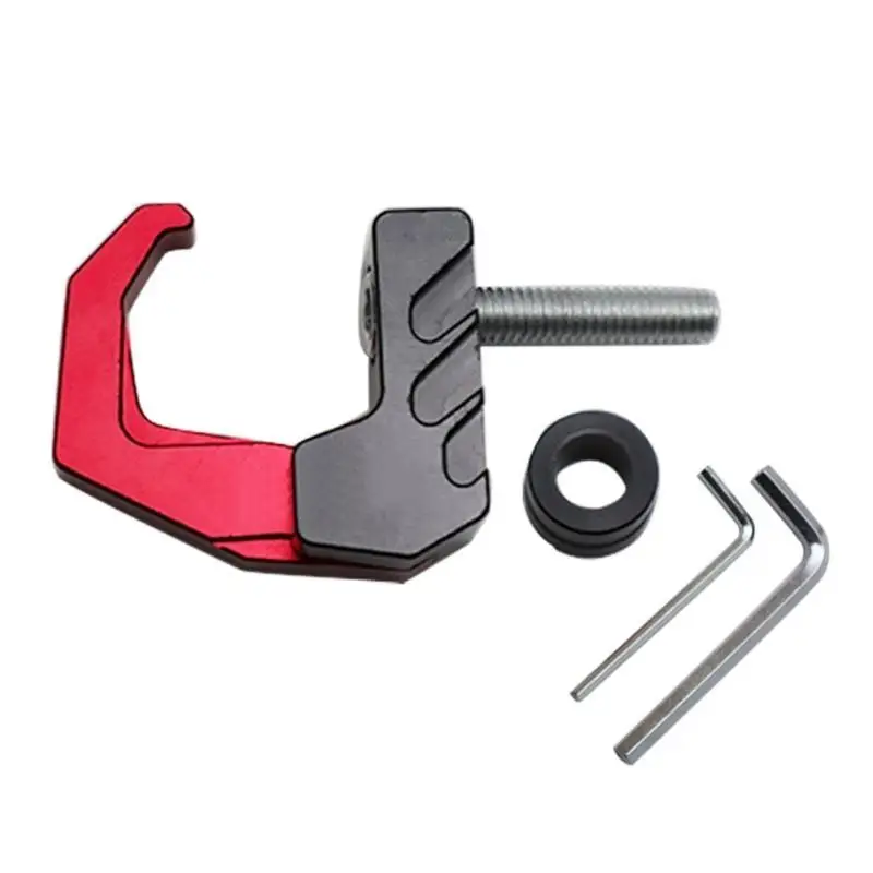 

31BC Hanging Bag Hook Claw For Scooter Motorcycle Bicycles Helmets Bag Hanger Grip Hook Claw Multi-functional Bike Front Hook