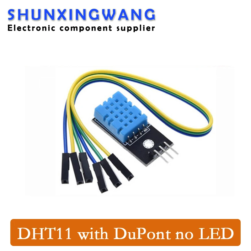 DHT11 DHT22 AM2302 Módulo de nó WiFi mini sensor digital de temperatura e umidade bloco de construção eletrônico