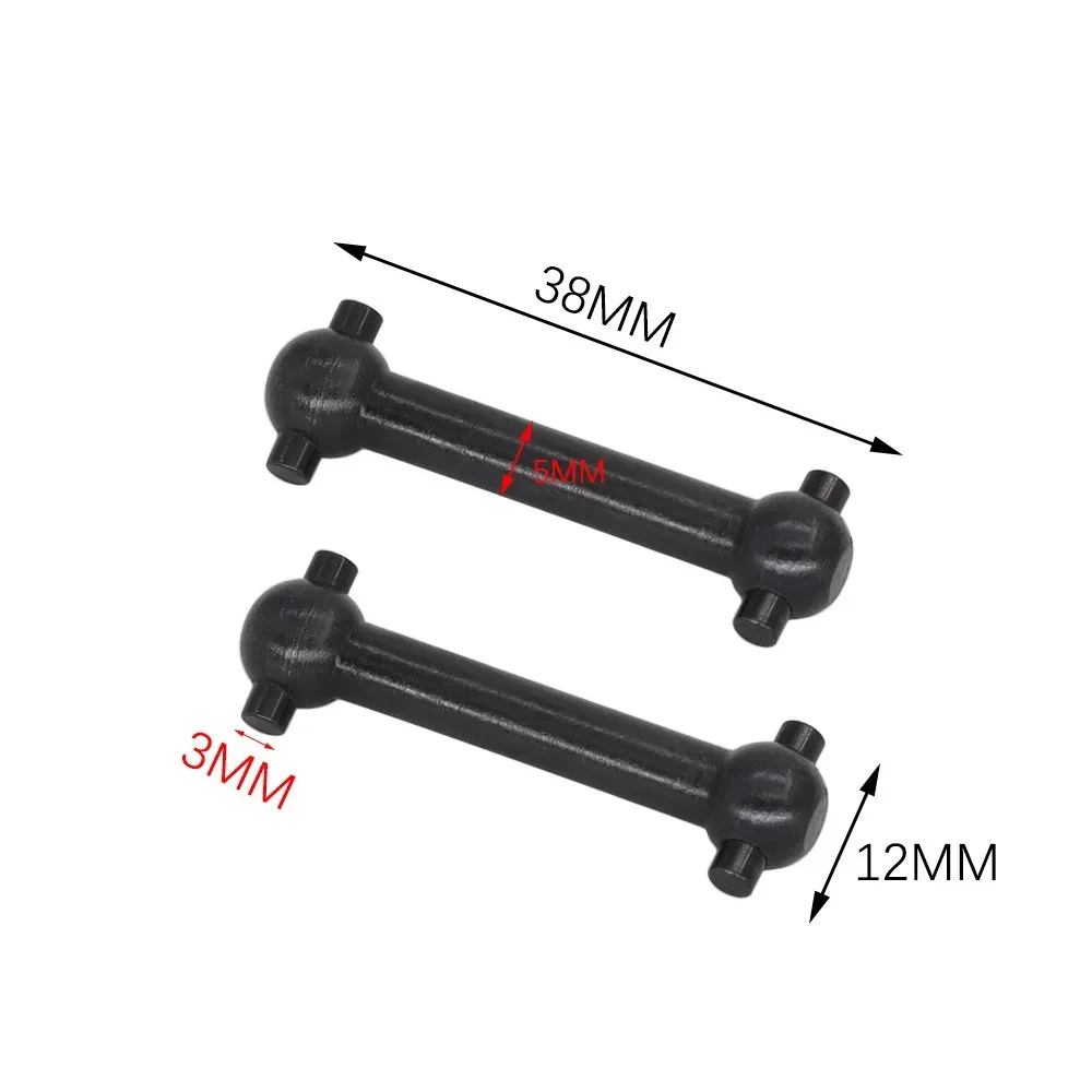 단단한 강철 금속 드라이브 샤프트 기어 박스 조인트 컵, 차동 컵 휠 액슬 컵, Tamiya TT01 TT02 1/10 RC 자동차 업그레이드 부품