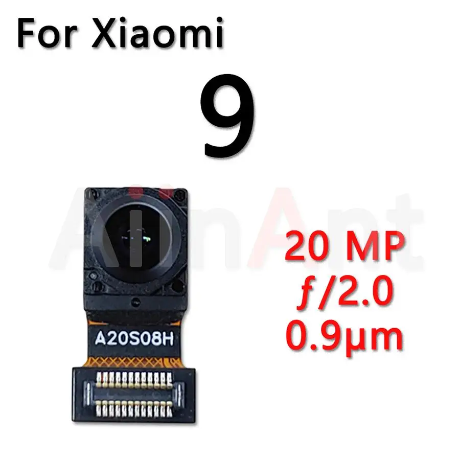 Aiinant Small Front Camera Flex Cable For Xiaomi Mi 8 9 Lite 9SE 8SE SE 9T Pro For Redmi K20 Pro Facing Module Motor Lift Flex