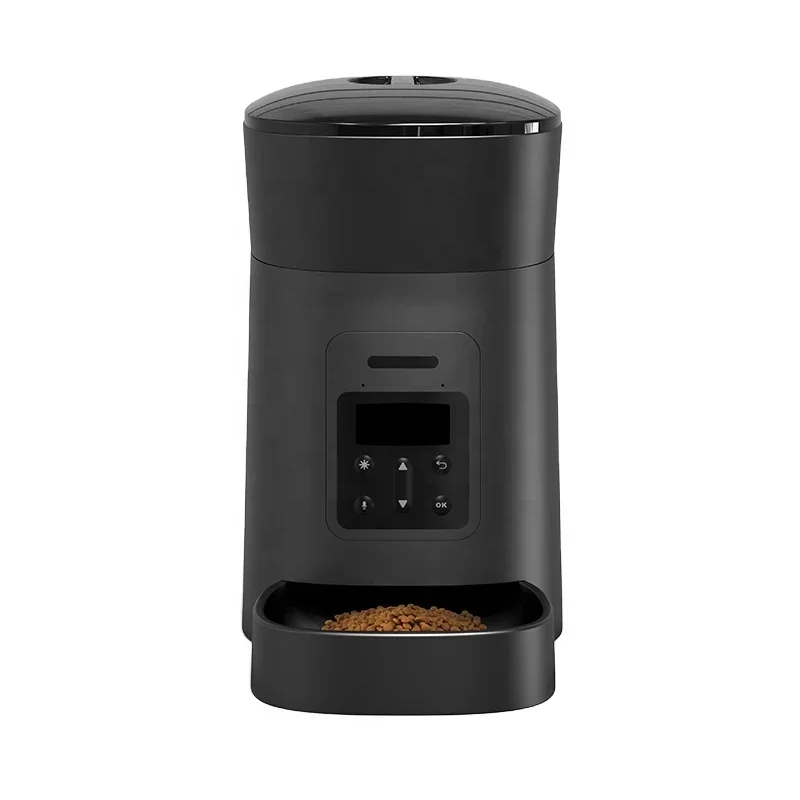 Amazon, superventas, venta al por mayor, alimentador automático para mascotas, microchip, Wifi, temporizador inteligente, comida lenta automática