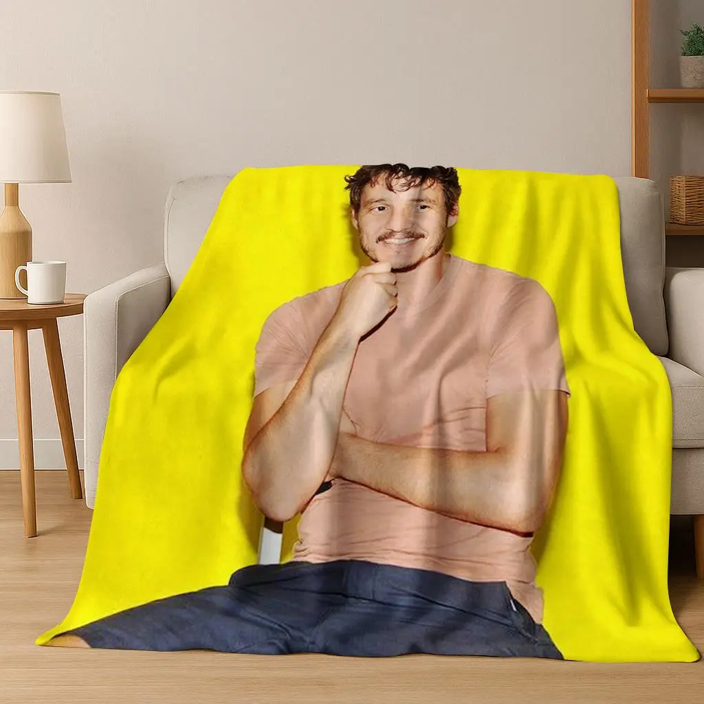 ثلاثية الأبعاد خوسيه بيدرو بالمسيدا باسكال ستار الفانيلا بطانية لينة بطانية دافئة لغرفة النوم غرفة المعيشة السرير السفر التخييم نزهة هدية