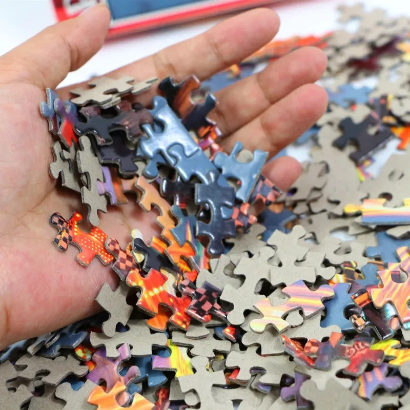 500 Stukjes Creatieve Puzzel Verschillende Landschapsassembleren Foto Volwassenen Anti Stress Puzzels Speelgoed Voor Kinderen Spelletjes Kerstmis Cadeau