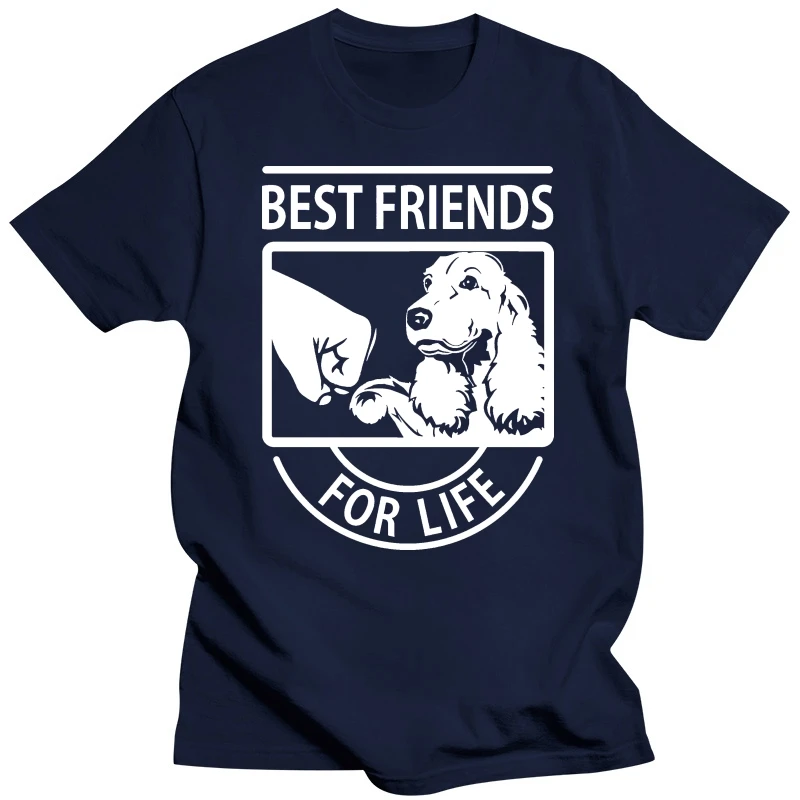 brand men shirt Cocker Spaniel Best Friend T-shirt