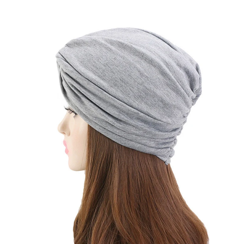 ALTOBEFUN – Turban à la mode pour femmes, casquette indienne, chimio, bandeau élastique Vintage, HT196