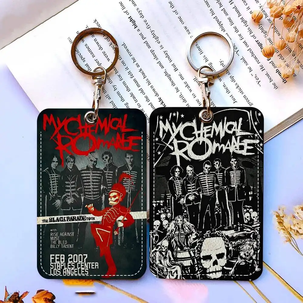 

Популярный брелок-держатель для карт группы My Chemical Romance: для банковских, автобусных, ID и кредитных карт