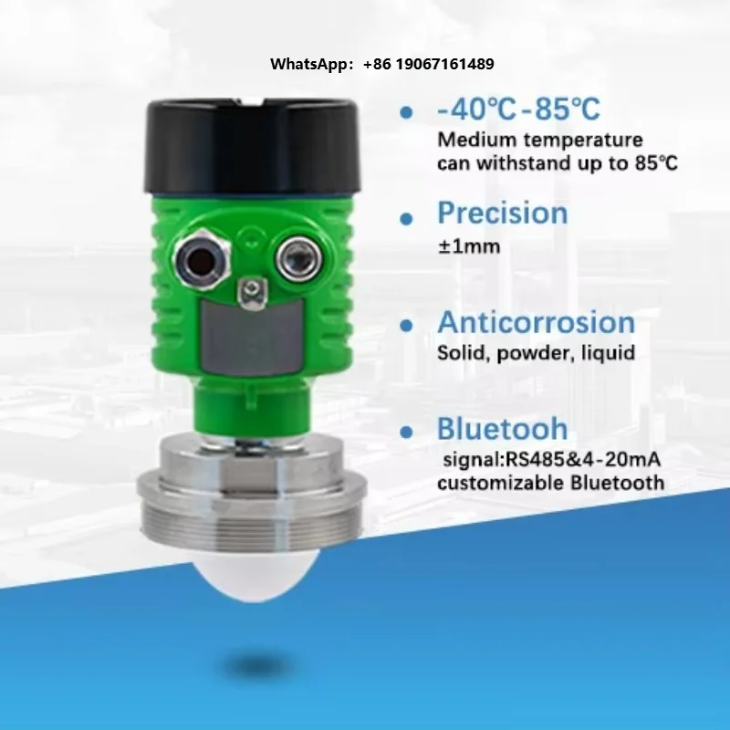 Compact Size Easy Installation Thread Mounting 4-20ma Rs485 Lcd Display Water Oil Chemical Level sensor F002