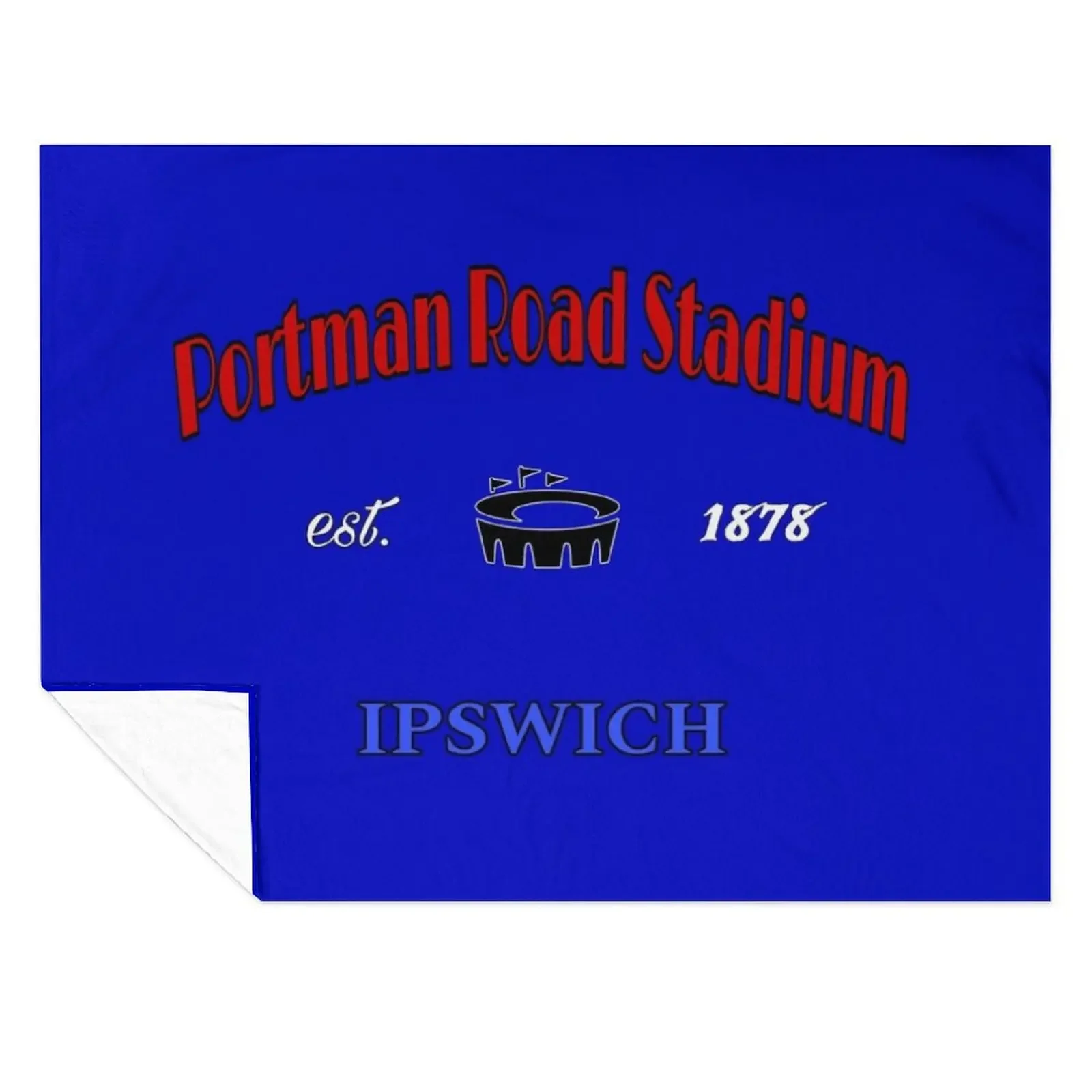 

Portman Road Stadium Ipwich Town Home Throw Blanket Luxury Brand Moving funny gift Thermals For Travel Blankets