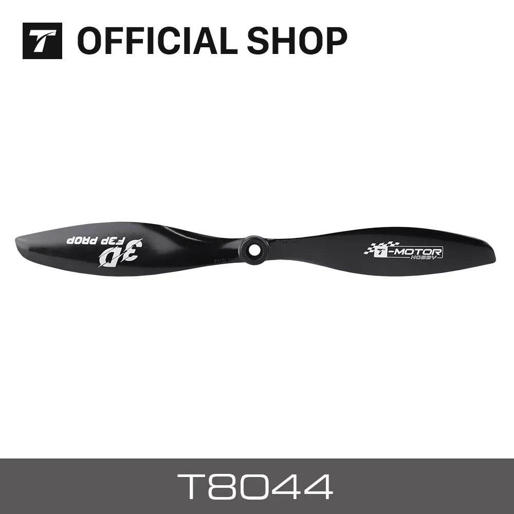 T-Motor T8044 Or T9048 F3P Polymer Carbon Propeller 8Inch 9Inch Prop For RC Airplane / Fixed-Wing