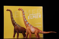 RECUR 1/65 Brachiosaurus Elmer Model Animal Brachiosauridae Dinosaur Figure Collection Scene Decoration GK Adult Birthday Gift