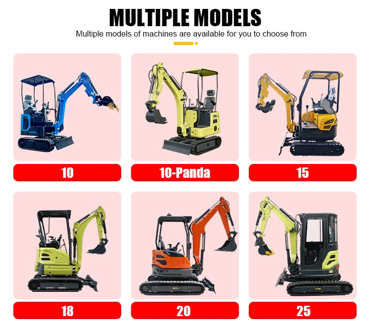 Kostenloser Versand Diesel-Minibagger CE EPA Euro 5 Kompakter Raupenbagger Mikrobagger Baumaschine Kleiner Bagger Preis Anpassbar – Detail 4