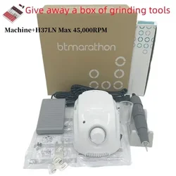65W Electric Nail Drill STRONG 210 Champion-3 Micromotor Control Box DC 30V 35000RPM H200 Handle Milling Machine Manicure Machin