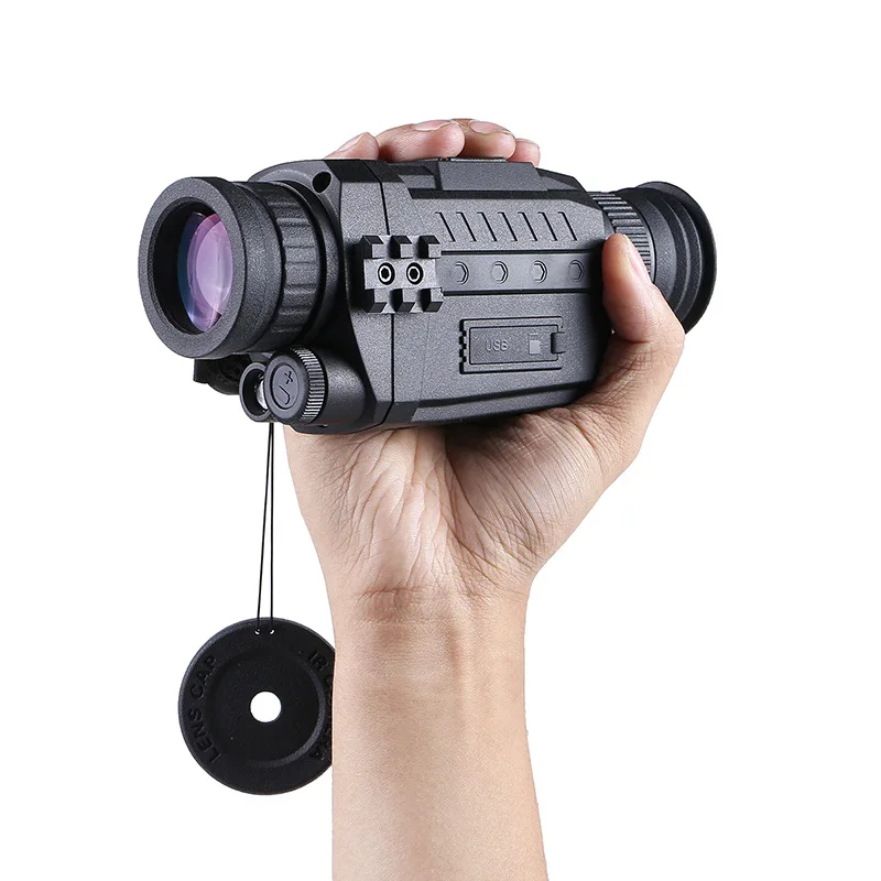 

Night Vision Telescope Can Record Full-black High-definition Infrared Images.The Night Vision Device Is Non-thermal Imaging