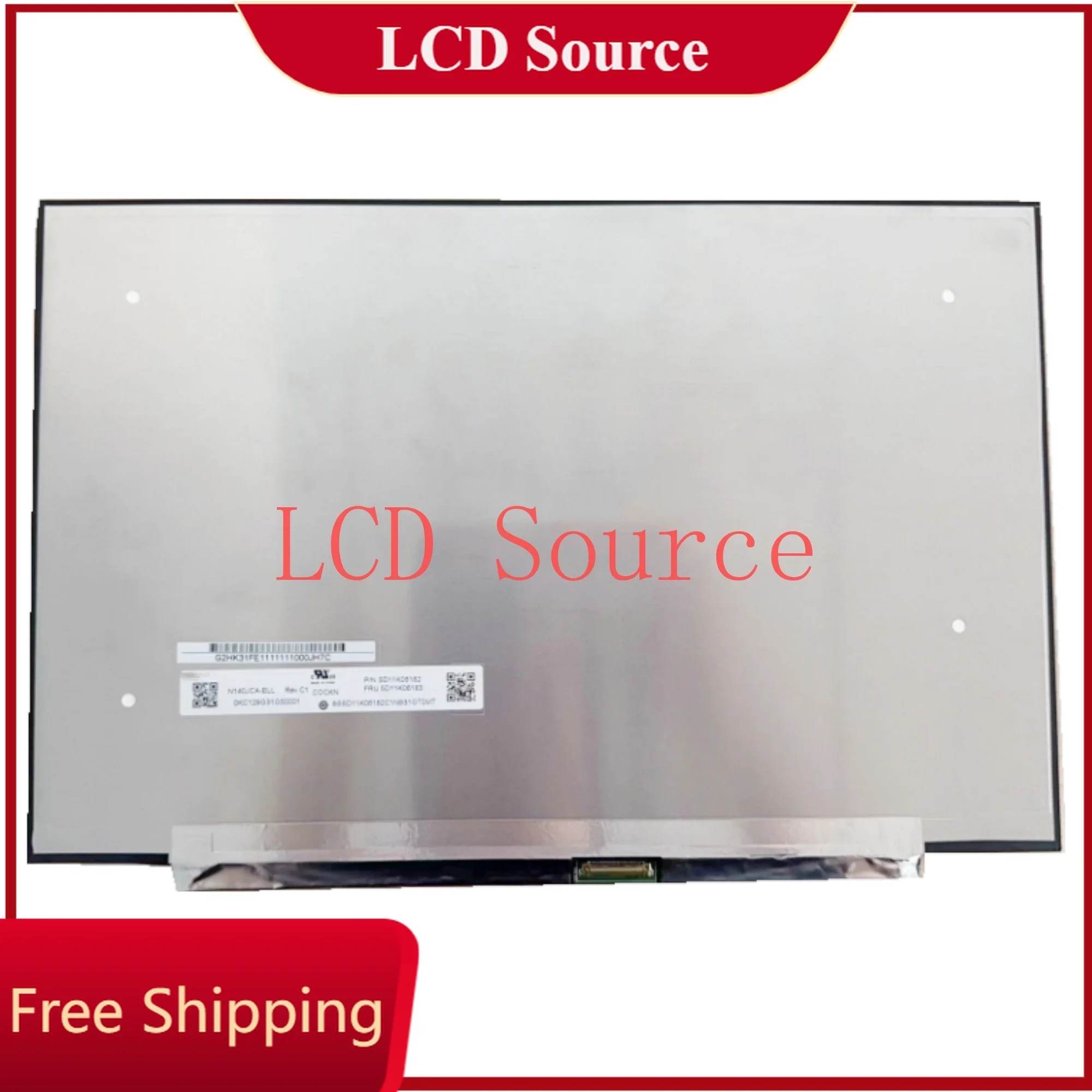 N140JCA-ELL For B140UAN04.4 M140NW4D R6 NV140WUM-N45 14 inch 30pin 16:10 1920x1200 IPS EDP Matrix LCD Screen