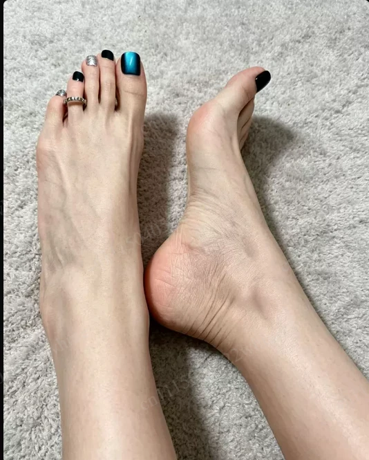 Beauty Foot Silicone Mold Jade Foot Mature Sister 37/38 Size Foot Mimic Real  Membrane Manicure Tool