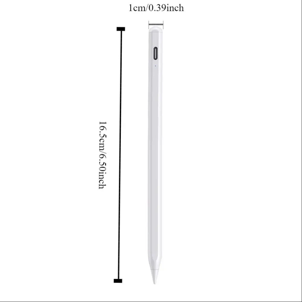 Rechargeable Universal Stylus Pen Mobile Phone Battery Indicator Tablet Touch Pen Writing Sensitive for Android/iOS