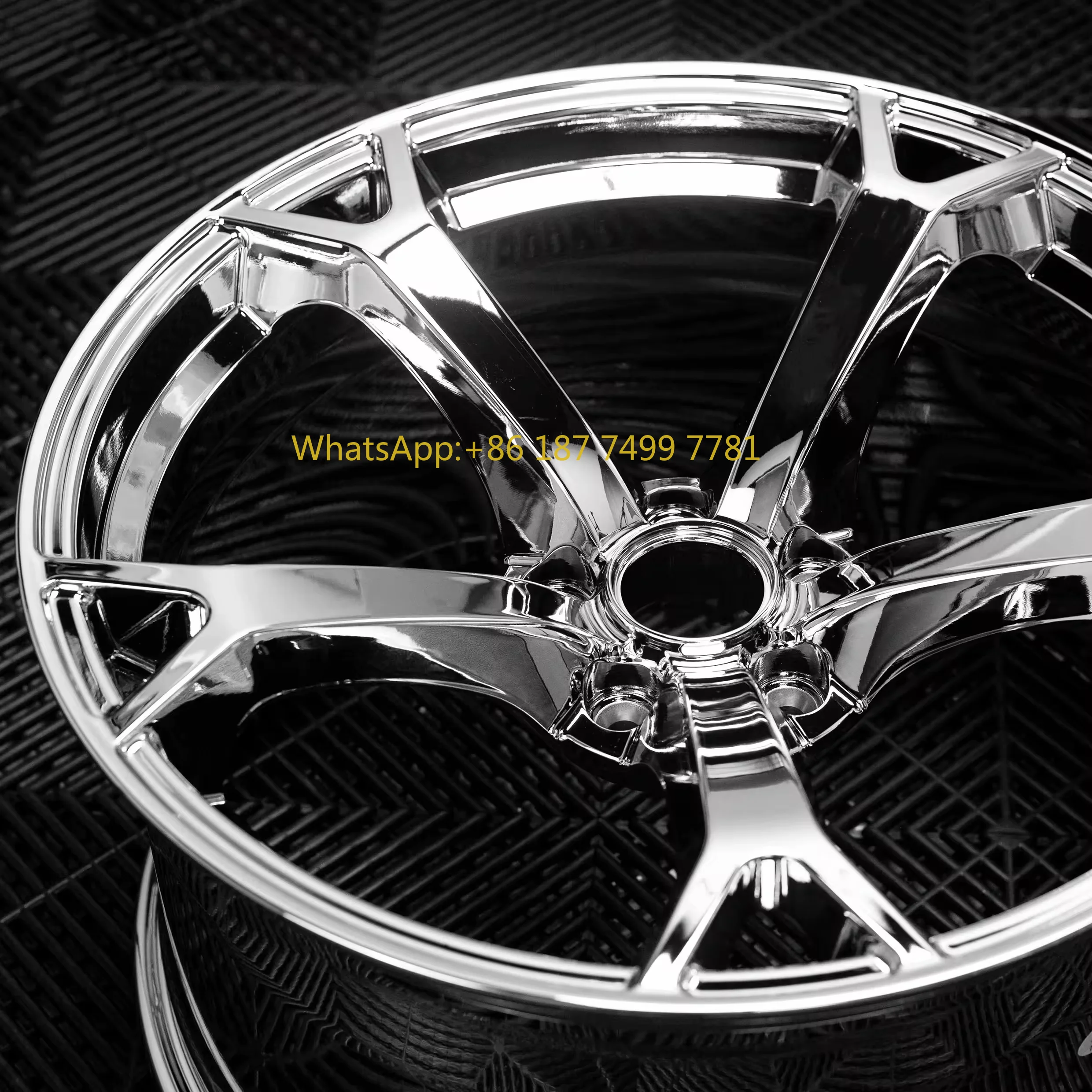 

New Product Explosion 15-26 Inch Custom Forged Wheel Chrome Forged Rims Chrome Deep Concave Car Wheel for . 350z 370z Nismo