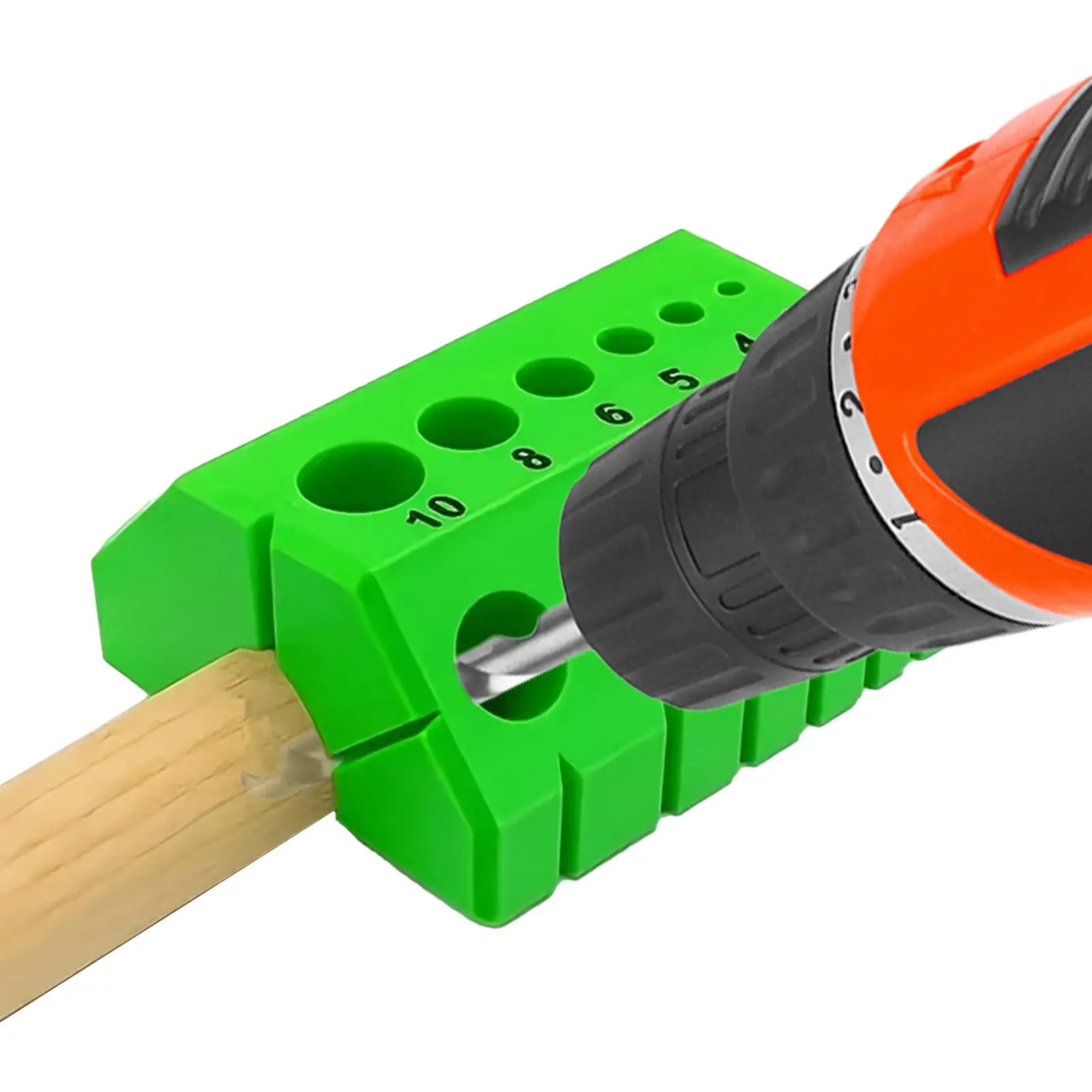 3D Printed 45/90 Degree Angle Drill Jig Precision Guide for Electric Drill Woodworking Beveled Joint Construction Door Drawer