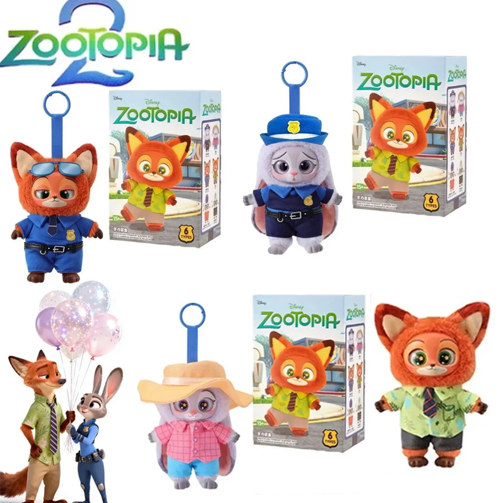 

Hot Zootopia Blind Box Hot Cute Nick Judy Action Figure Plush Vinyl Doll Mystery Box Anime Figures Christmas Birthday gifts
